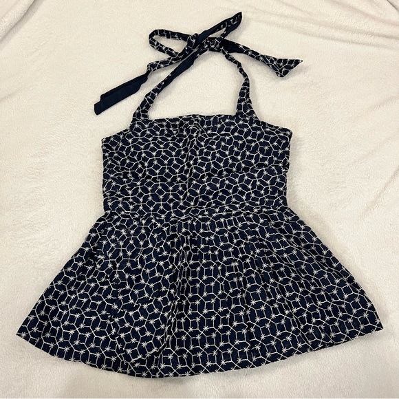 ANTHROPOLOGY MEAVE Embroidered Halter Top - Picture 2 of 8